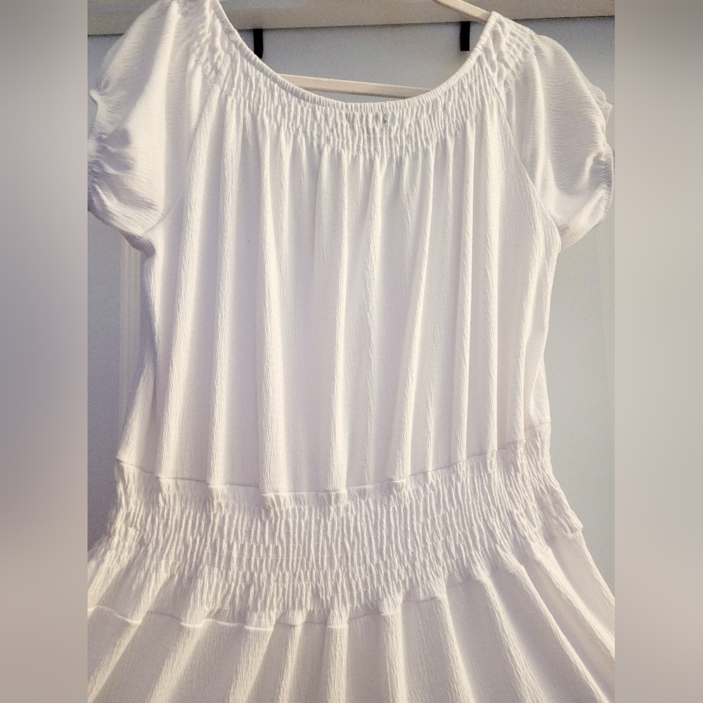 ✨️Love White Ruffled Tiered Sundress - Picture 9 of 10